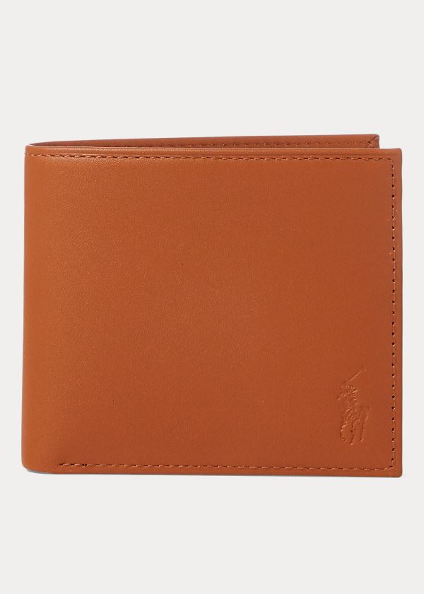 Men's Polo Ralph Lauren Leather Wallet | 281306RIN